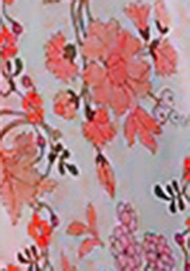 Red Palazzo Set With Hand Embroidered Blouse And Dupatta