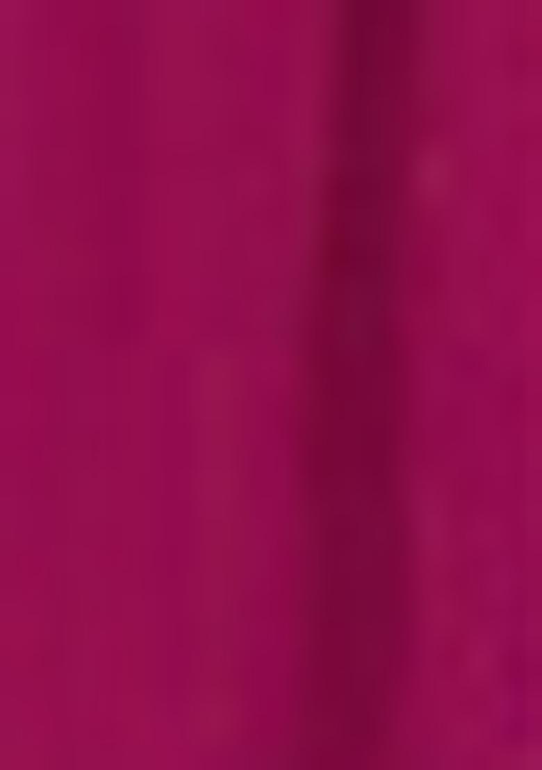 Pink Skirt Set With Hand Embroidered Blouse