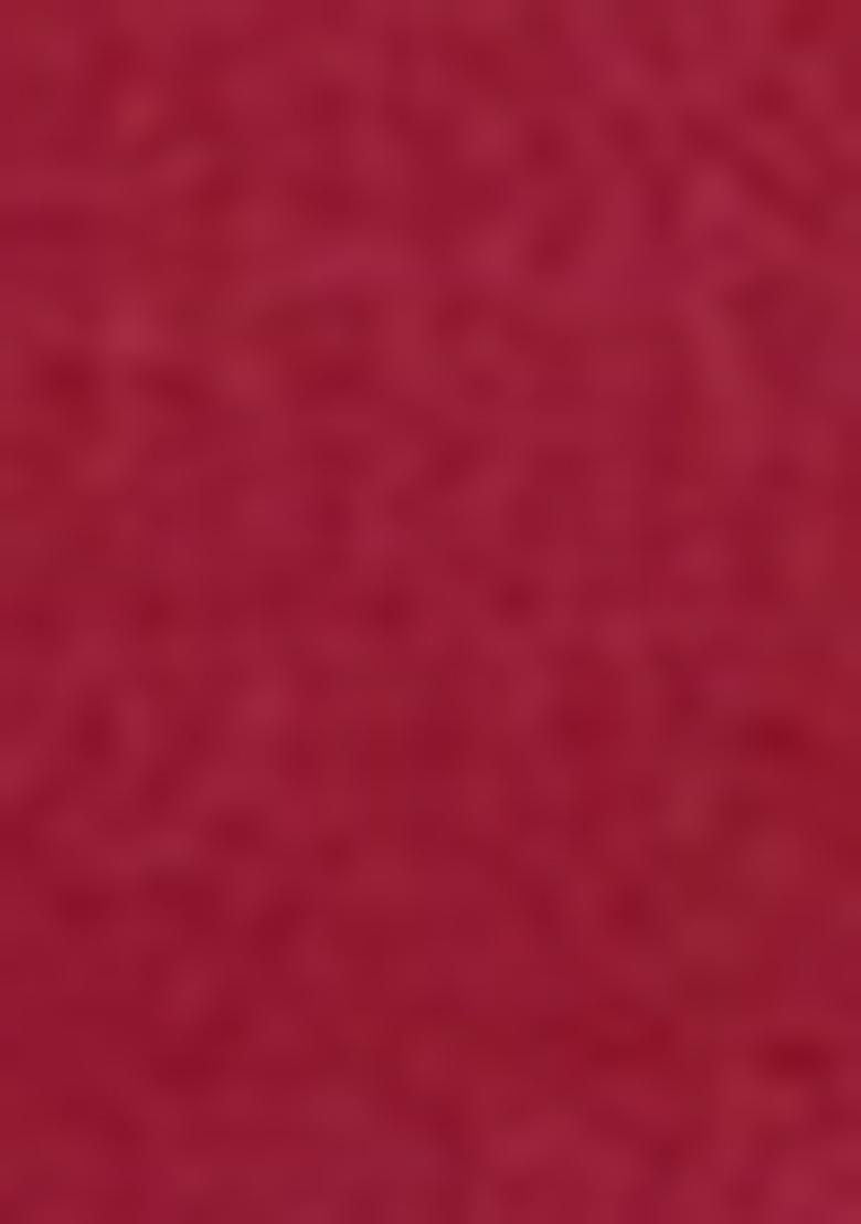 Red Jacket Set With Hand Embroidered Blouse And Skirt