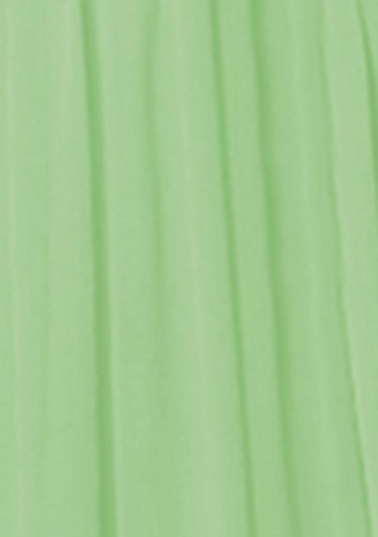 Green Lehenga Set With Hand Embroidered Blouse And Dupatta