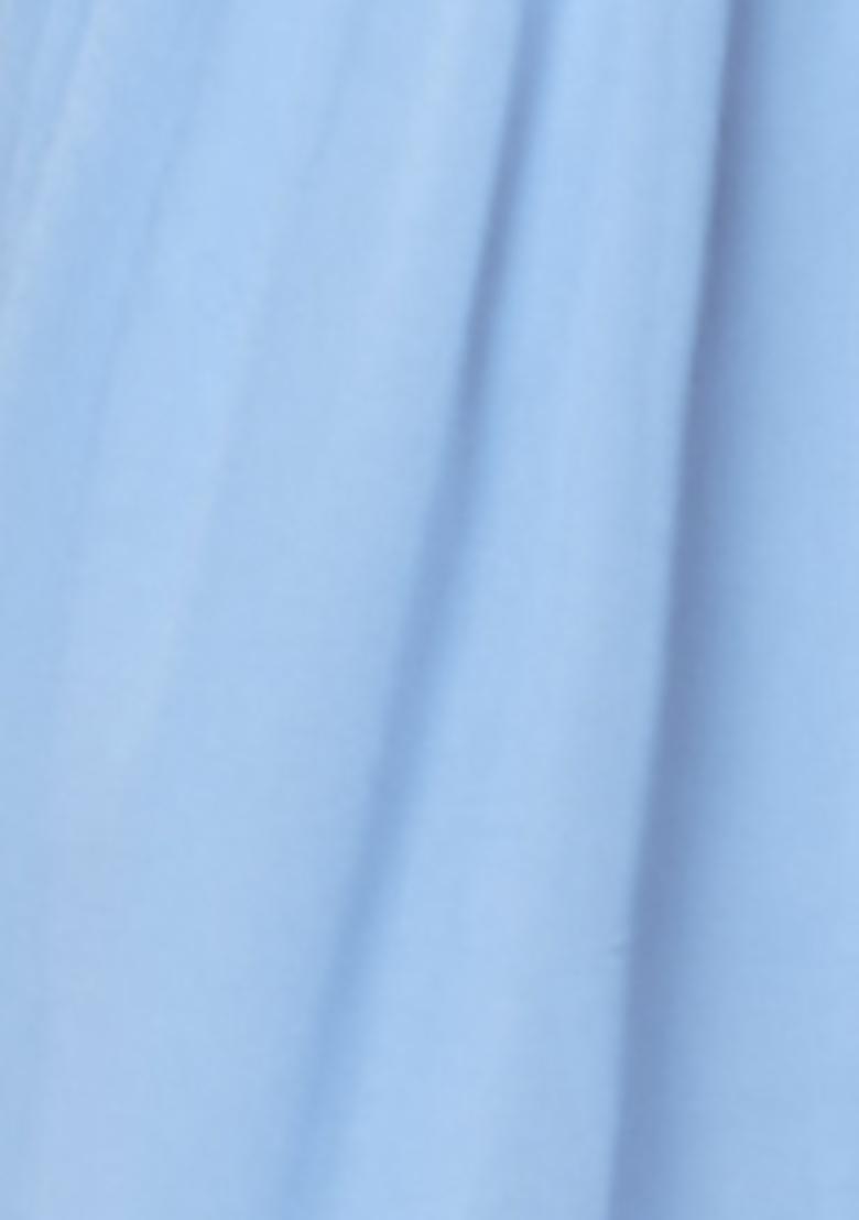 Powder Blue Lehenga Set With Hand Embroidered Blouse And Dupatta