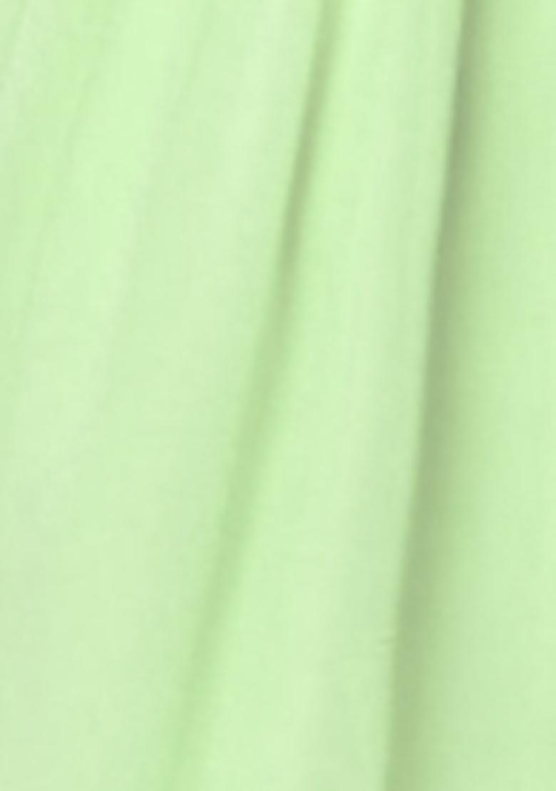 Lime Green Lehenga Set With Hand Embroidered Blouse And Dupatta