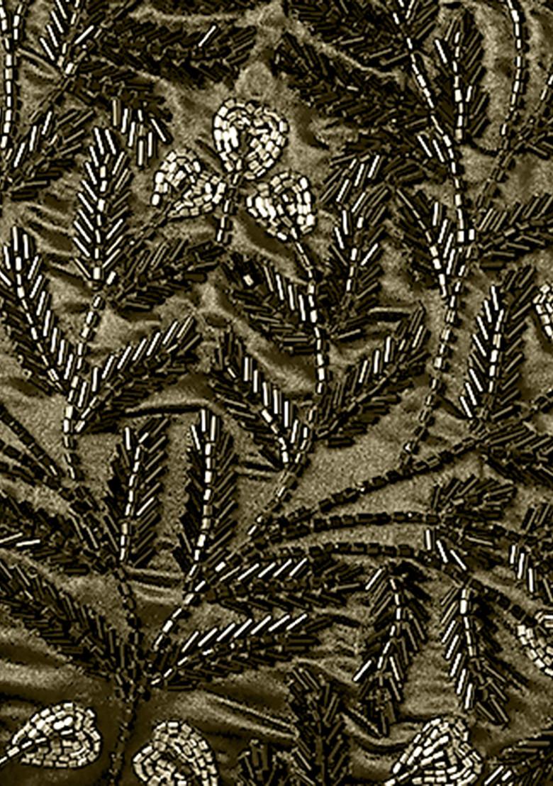 Beige Lehenga Set With Hand Embroidered Blouse And Dupatta