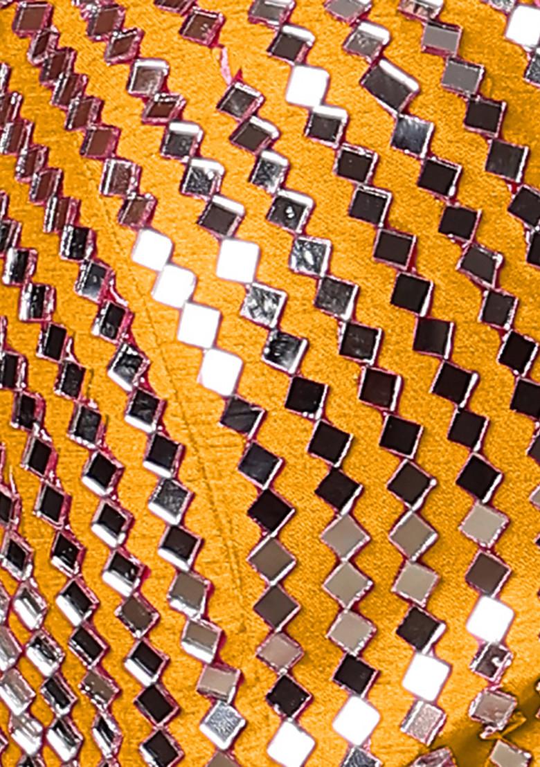 Yellow Lehenga Set With Hand Embroidered Blouse And Dupatta