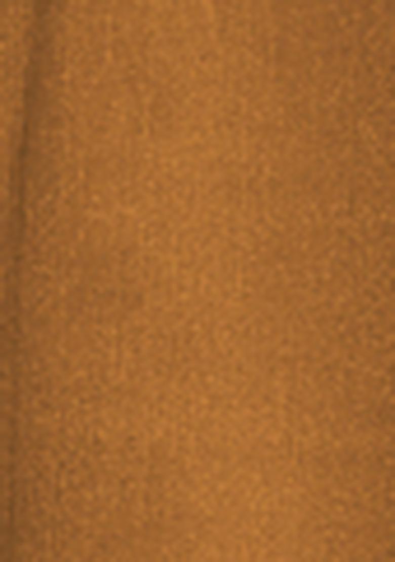 Dull Orange Lehenga Set With Hand Embroidered Blouse And Dupatta