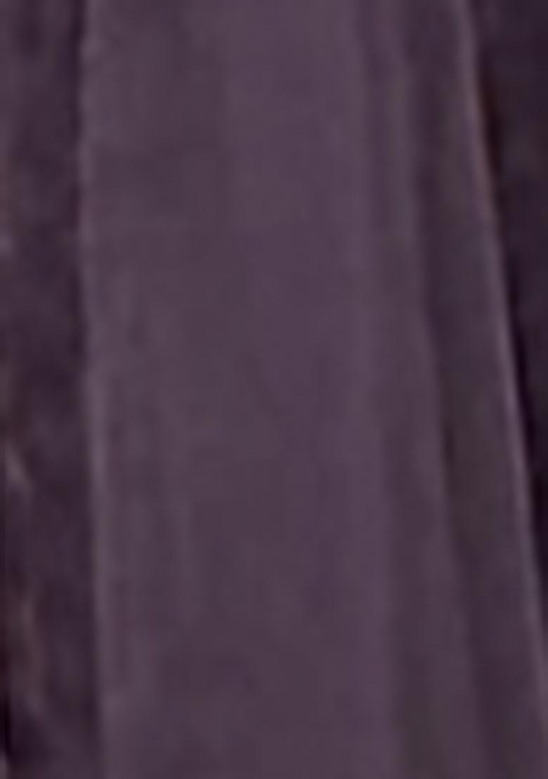 Lavender Lehenga Set With Hand Embroidered Blouse And Dupatta