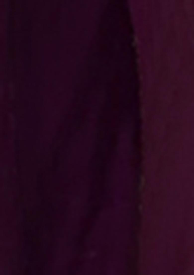 Purple Lehenga Set With Hand Embroidered Blouse And Dupatta