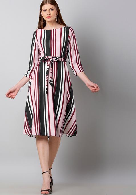 Flowing midi dress