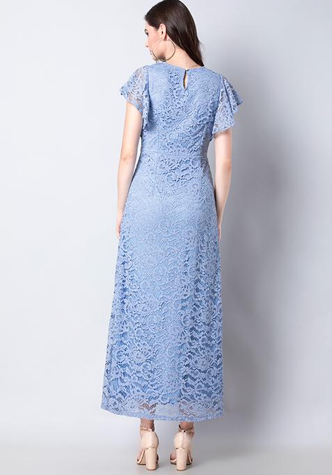 blue lace maxi