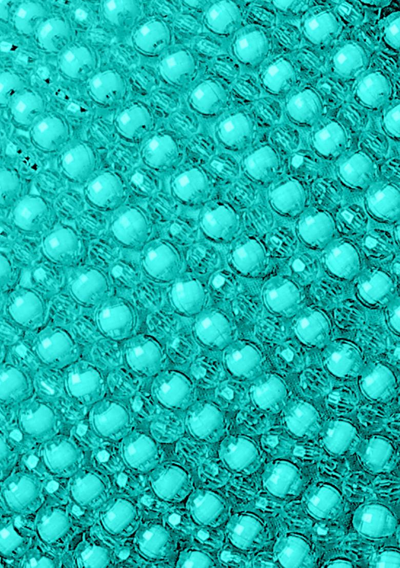 Green Pre-Stitched Saree Set With Hand Embroidered Blouse