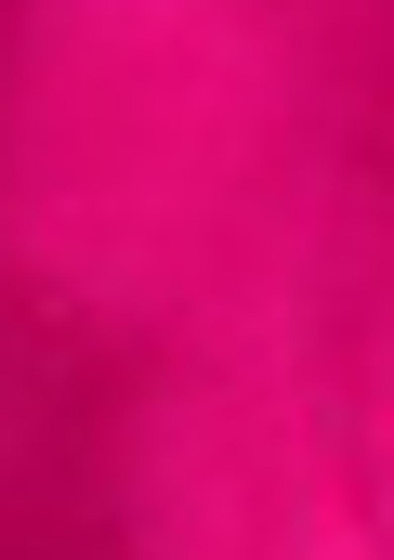 Fuschia Pink Pre-Stitched Saree Set With Hand Embroidered Blouse