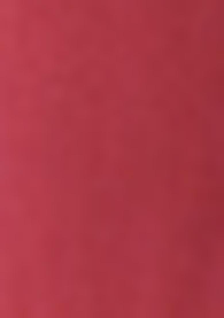 Red Pre-Stitched Saree Set With Hand Embroidered Blouse