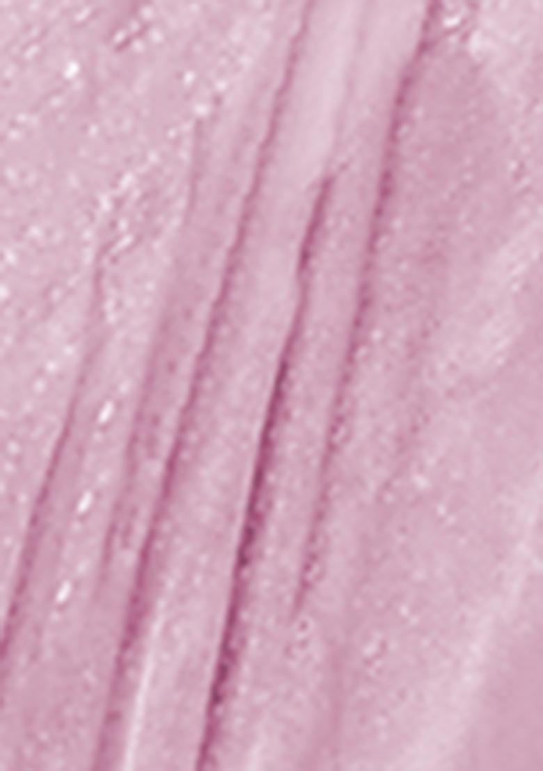 Pink Pre-Stitched Saree Set With Hand Embroidered Blouse