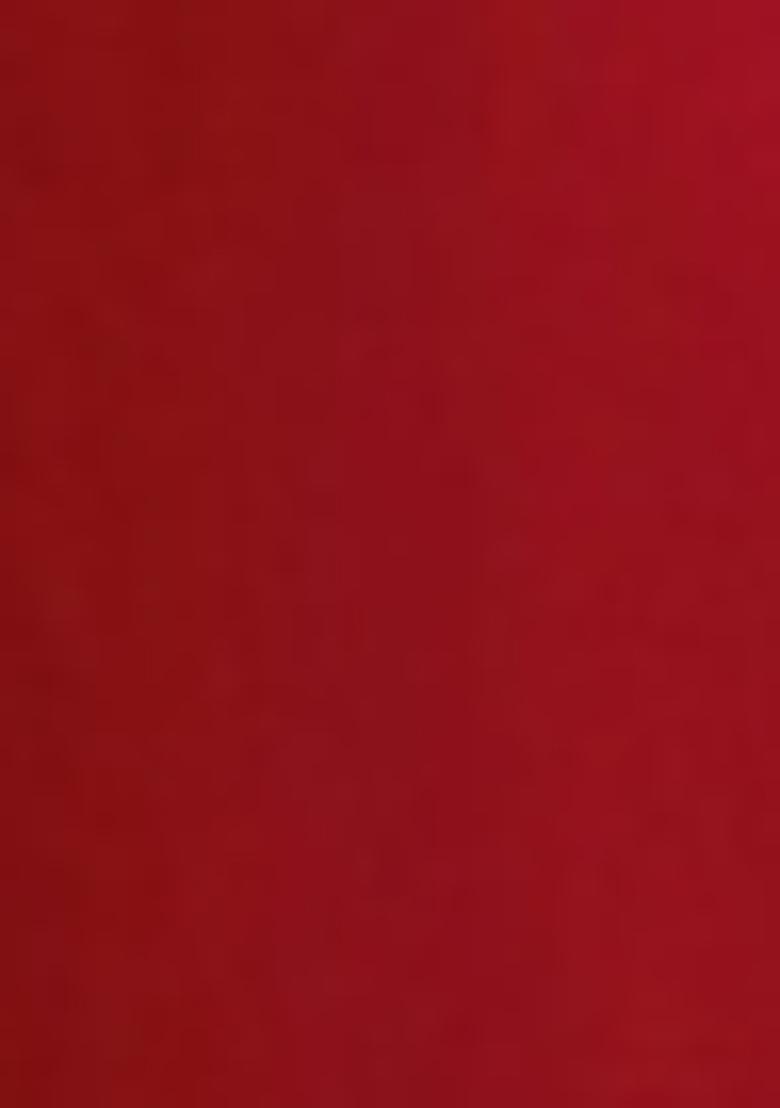 Red Pre-Stitched Saree Set With Hand Embroidered Blouse