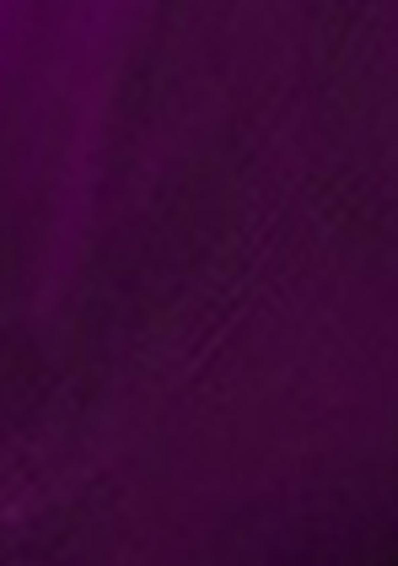 Purple Pre-Stitched Saree Set With Hand Embroidered Blouse