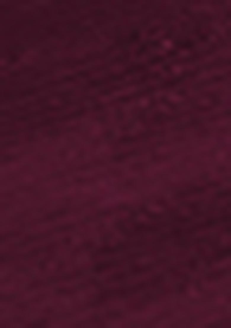 Maroon Pre-Stitched Saree Set With Hand Embroidered Blouse