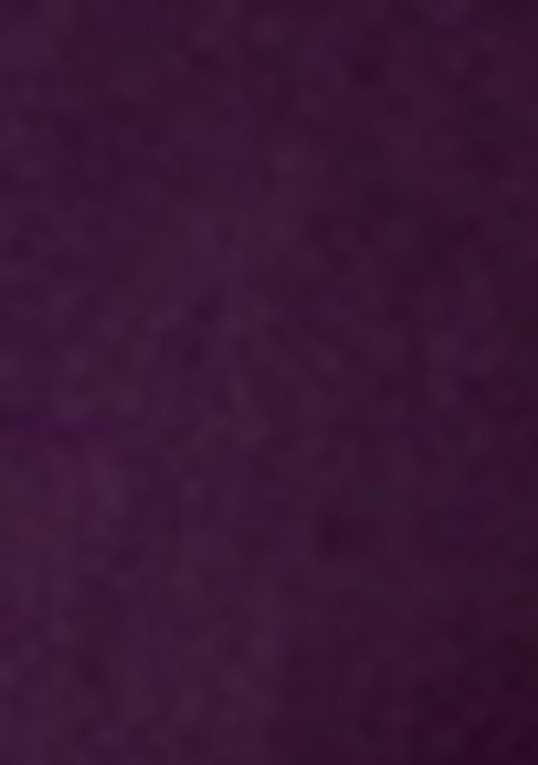 Purple Pre-Stitched Saree Set With Hand Embroidered Blouse