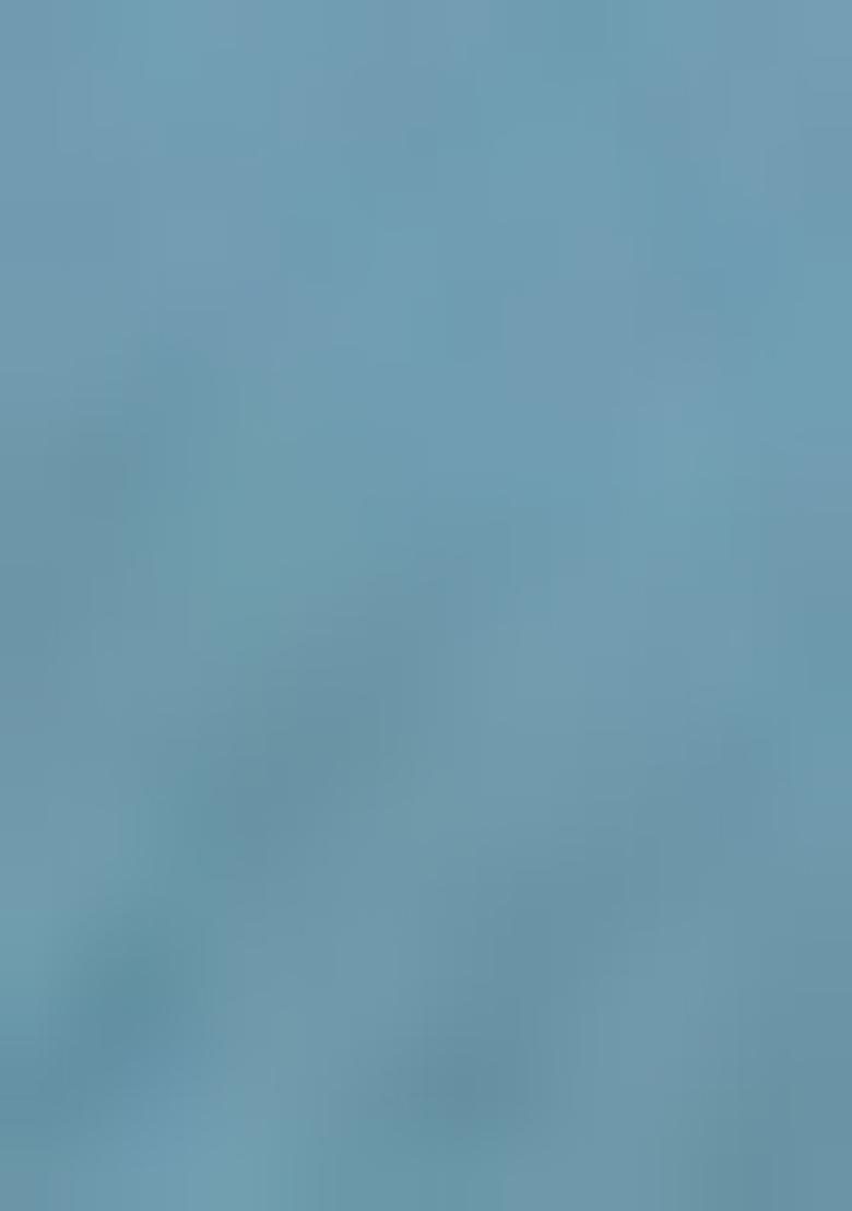 Sky Blue Pre-Stitched Saree Set With Hand Embroidered Blouse