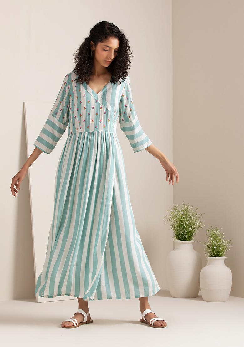 front slit maxi tunic