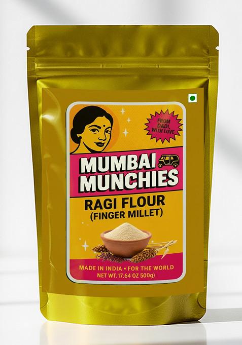 Ragi Flour (Finger Millet) Calcium Rich Superfood 17.64 oz (500 g)