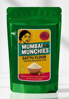Sattu Flour Roasted Chickpea Protein Powder 17.64 oz (500 g)