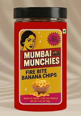 Fire Bite Banana Chips 2.47 oz (70 g)