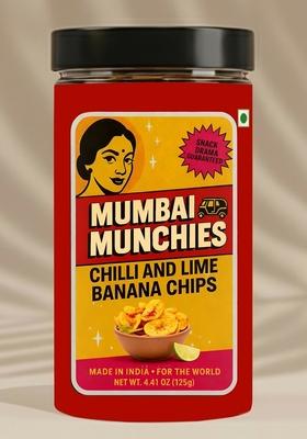 Chilli and Lime Banana Chips 4.41 oz (125 g)