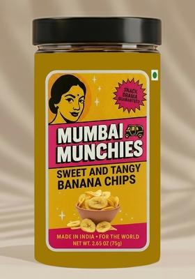 Sweet and Tangy Banana Chips 2.65 oz (75 g)