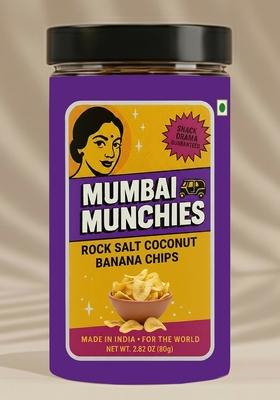 Rock Salt Coconut Banana Chips 2.82 oz (80 g)