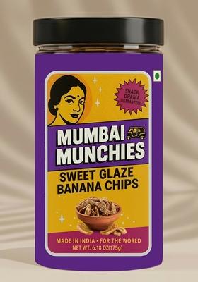 Sweet Glaze Banana Chips 6.18 oz (175 g)