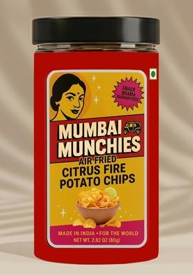Air Fried Citrus Fire Potato Chips 2.82 oz (80 g)