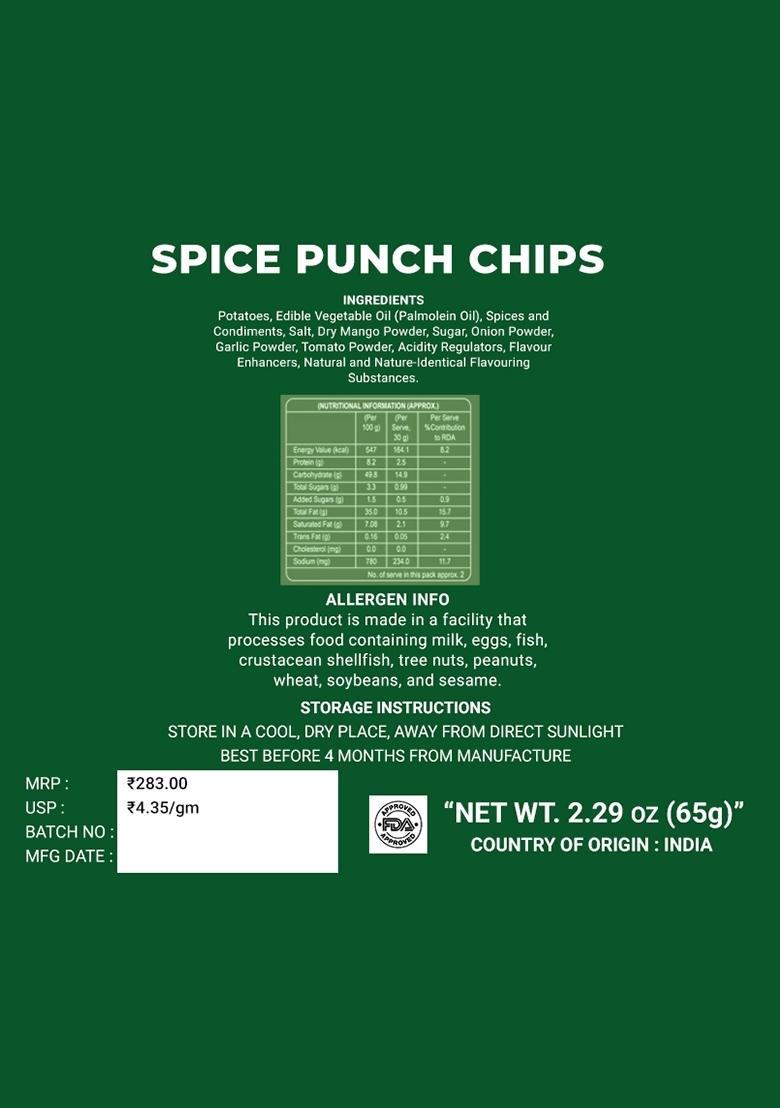 Spice Punch Chips 2.29 oz (65 g) - Indya