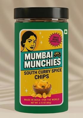 South Curry  Spice Chips 2.12 oz (60 g)