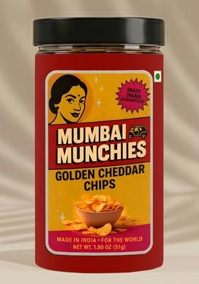 Golden Cheddar Chips 1.8 oz (51 g)