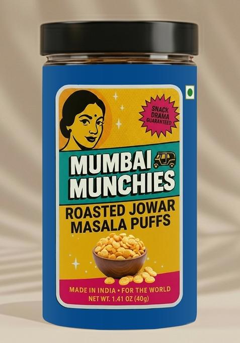Roasted Jowar Masala Puffs 1.41 oz (40 g)