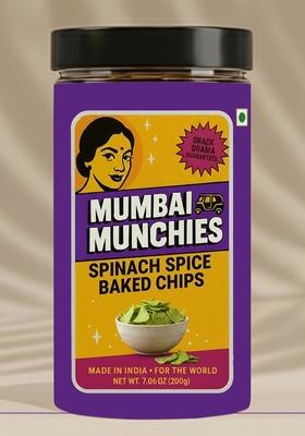 Spinach Spice Baked Chips 7.06 oz (200 g)