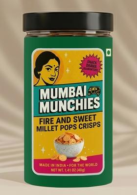 Fire and Sweet Millet Pops Crisps 1.41 oz (40 g)