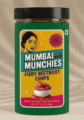 Fiery Beetroot Chips 1.76 oz (50 g)