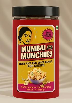 Herb Rice and Spice Beans Pop Crisps 1.41 oz (40 g)