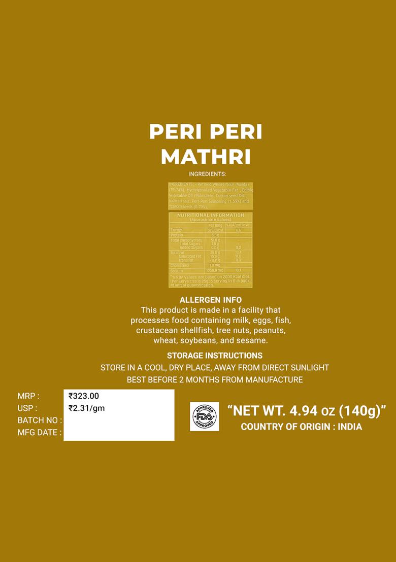 Peri Mathri 4 94 oz 140 g - Indya