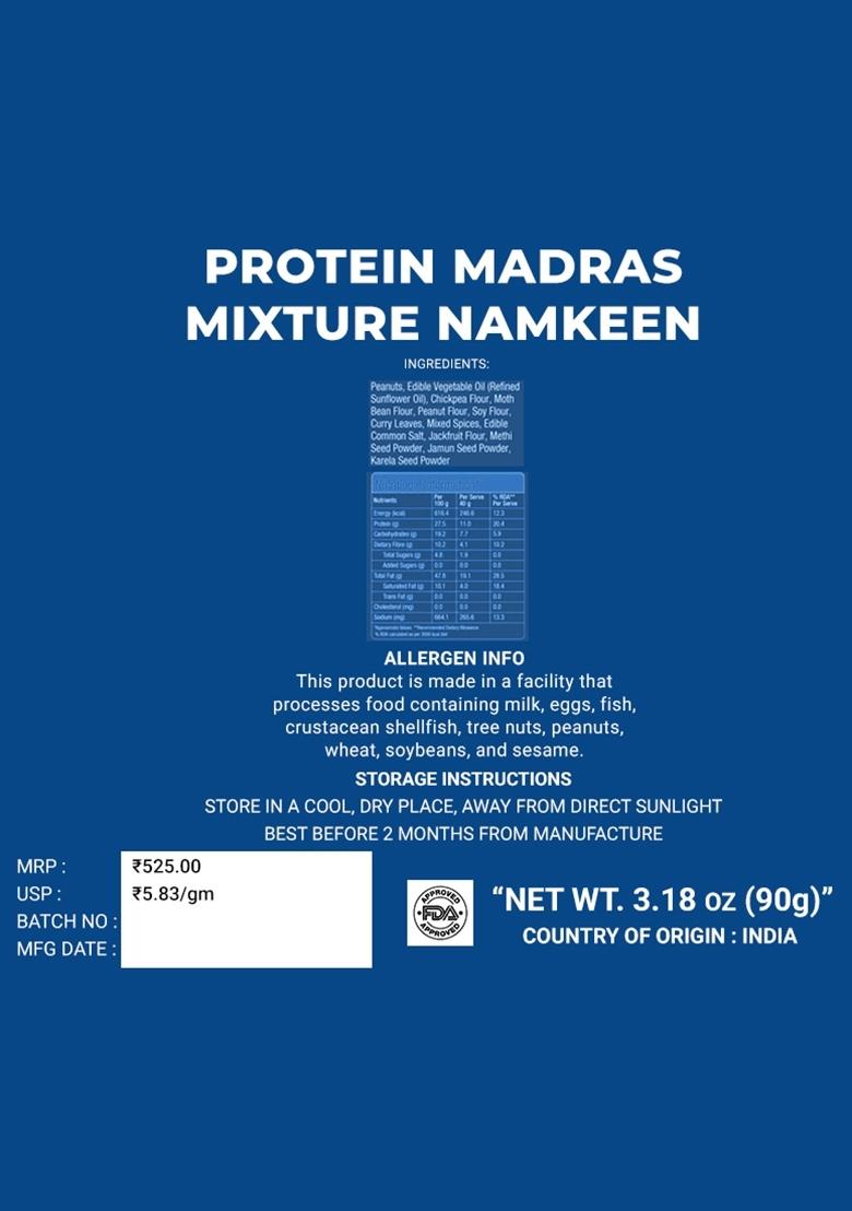 Protein Madras Mixture Namkeen 3.18 oz (90 g) - Indya
