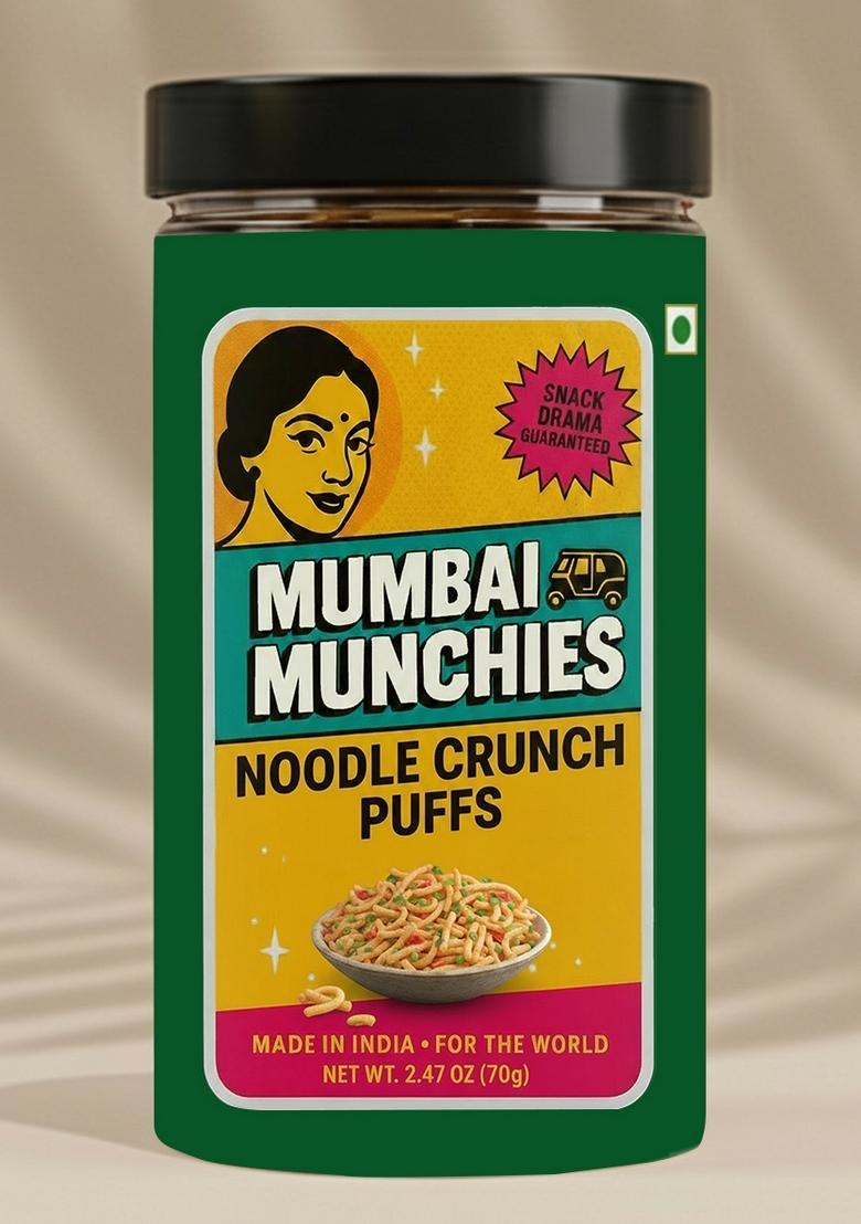 Noodle Crunch Puffs 2.47 oz (70 g) - Indya