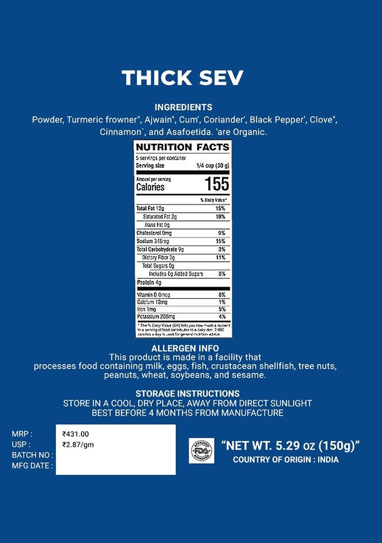 Thick Sev 5.29 oz (150 g) - Indya