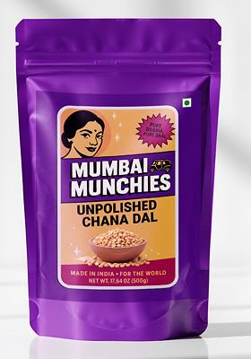 Unpolished Chana Dal 17.64 oz (500 g)