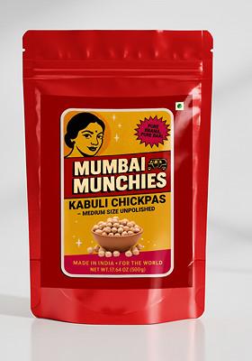 Kabuli Chickpeas Medium Size Unpolished 17.64 oz (500 g)