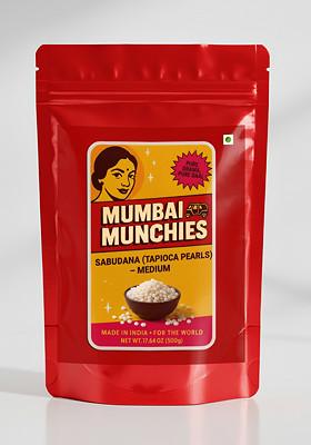Sabudana (Tapioca Pearls) Medium 17.64 oz (500 g)