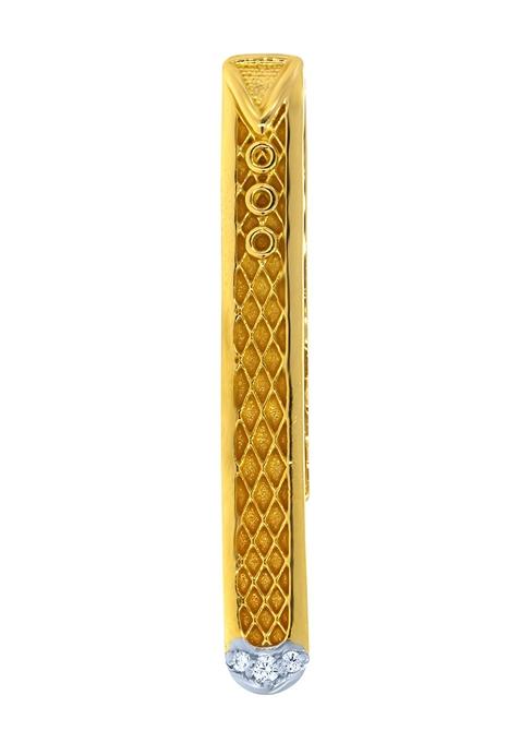 Indya X Senco Armour Of Style Gold Tie Pin