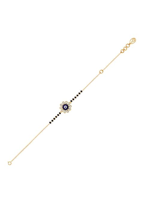 Indya X Senco Floral Gaze Diamond Bracelet