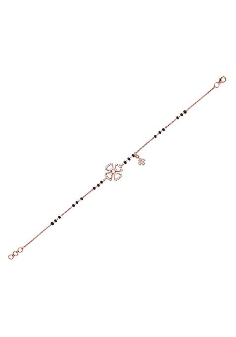 Indya X Senco Stylish Bloom Diamond Bracelet