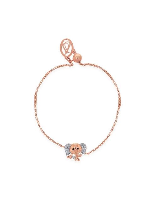 Indya X Senco Tusky Safari Kids Diamond Bracelet